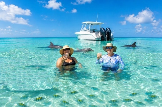 Wild Dolphin Sandbar snorkel Tour Key West Sunset tour