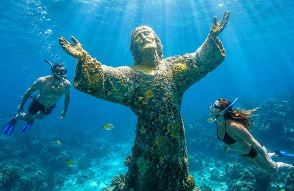 Christ the Abyss Snorkel Trip Key Largo