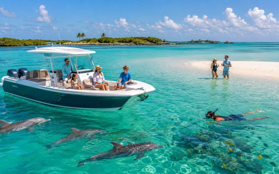 Custom Key West Private Charter with Wild Dolphins, Snorkeling & Sandbar Fun