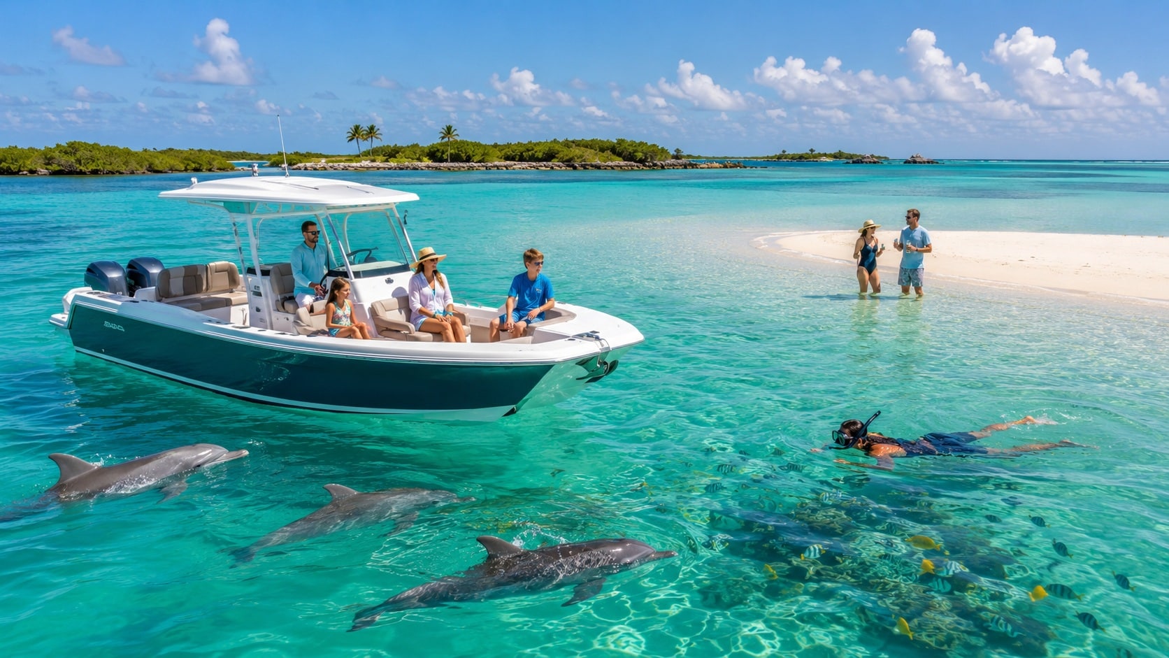 Key West Wild dolphin tour private